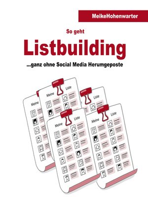 cover image of So geht Listbuilding